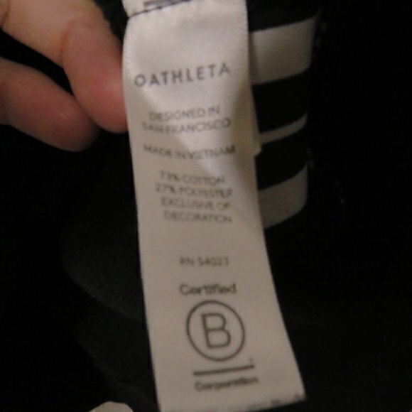 Athleta 24/7 Striped Crew‎ Sweatshirt - Picture 5 of 7